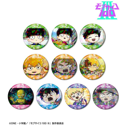 『モブサイコ100 III』トレーディング ゆるコマ ホログラム缶バッジ(単位/BOX)